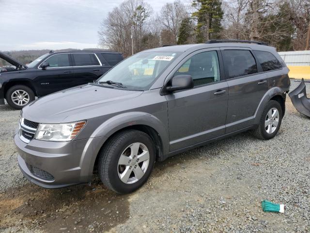 3C4PDCAB7CT184302 - 2012 DODGE JOURNEY SE GRAY photo 1