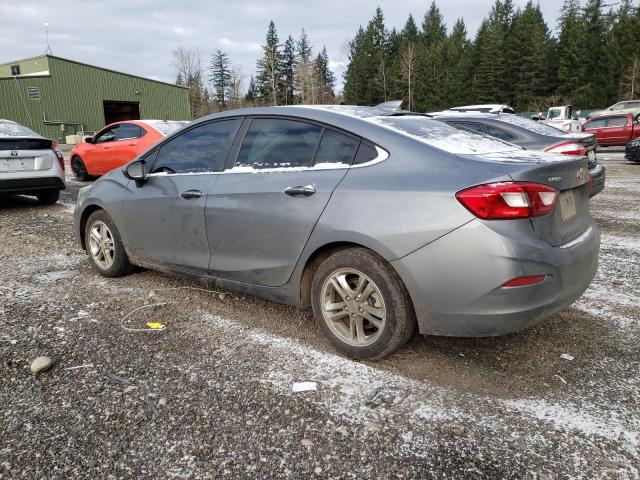 1G1BE5SM9J7235814 - 2018 CHEVROLET CRUZE LT GRAY photo 2