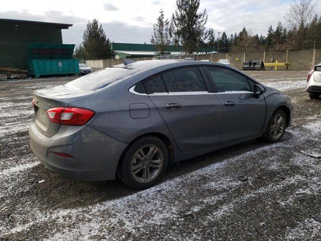 1G1BE5SM9J7235814 - 2018 CHEVROLET CRUZE LT GRAY photo 3