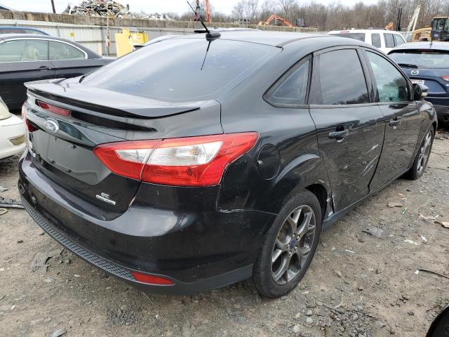 1FADP3F24EL387364 - 2014 FORD FOCUS SE BLACK photo 3