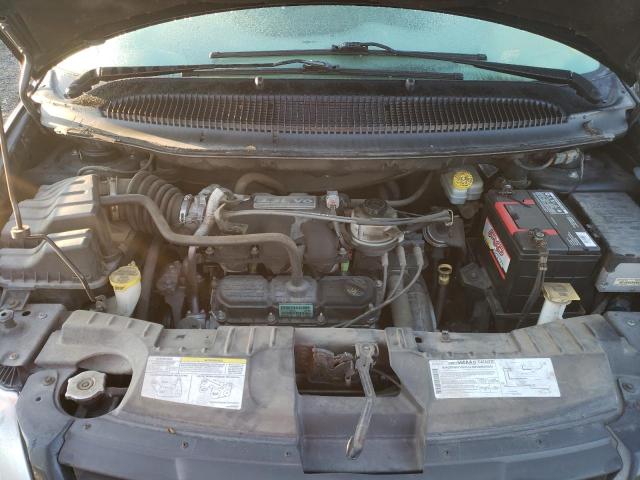 1A4GP45R56B757671 - 2006 CHRYSLER TOWN & COU შავი ფოტო 12