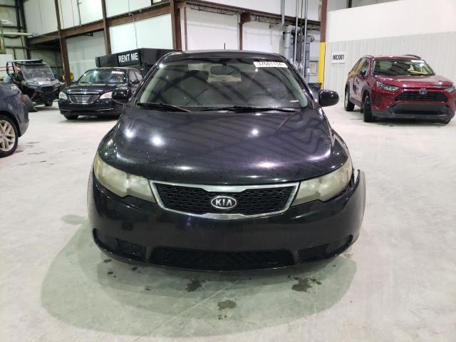 KNAFT4A29C5584704 - 2012 KIA FORTE LX BLACK photo 5