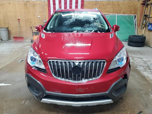 KL4CJESB0EB596206 - 2014 BUICK ENCORE RED photo 5