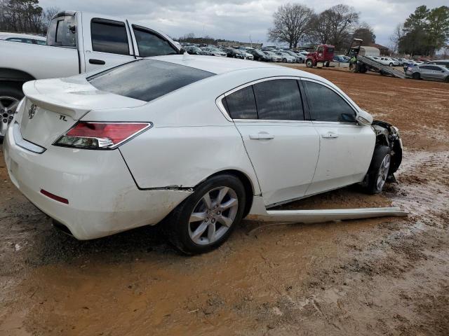 19UUA8F51DA006536 - 2013 ACURA TL TECH WHITE photo 3