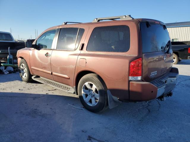 5N1AA08A04N708641 - 2004 NISSAN ARMADA SE BROWN photo 2