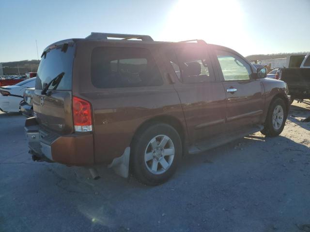 5N1AA08A04N708641 - 2004 NISSAN ARMADA SE BROWN photo 3