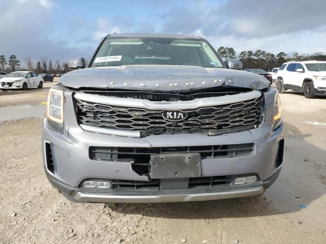 5XYP5DHCXMG121897 - 2021 KIA TELLURIDE SX GRAY photo 5