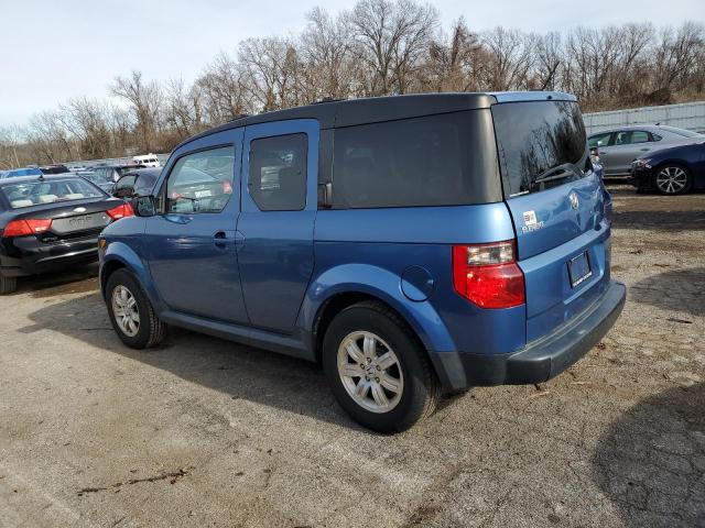 5J6YH28768L000811 - 2008 HONDA ELEMENT EX BLUE photo 2