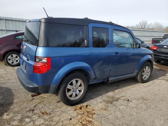 5J6YH28768L000811 - 2008 HONDA ELEMENT EX BLUE photo 3