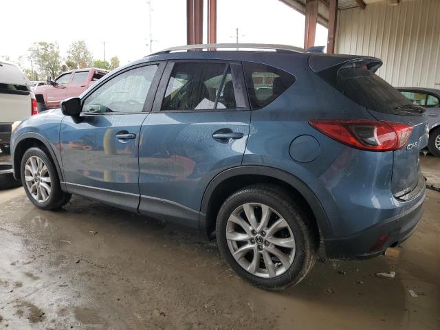 JM3KE2DY9F0452437 - 2015 MAZDA CX-5 GT BLUE photo 2