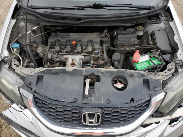 2HGFB2F52FH515686 - 2015 HONDA CIVIC LX SILVER photo 11