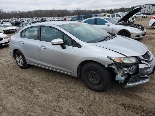 2HGFB2F52FH515686 - 2015 HONDA CIVIC LX SILVER photo 4