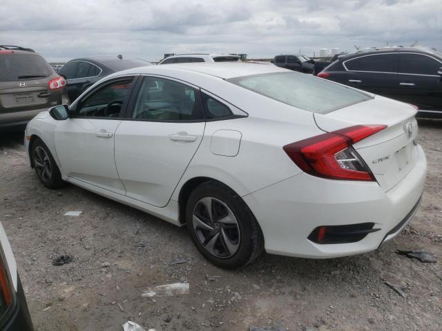 2HGFC2F69LH521633 - 2020 HONDA CIVIC LX WHITE photo 2