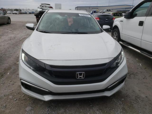 2HGFC2F69LH521633 - 2020 HONDA CIVIC LX WHITE photo 5