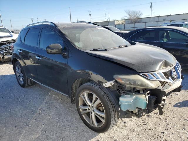 JN8AZ18W59W155201 - 2009 NISSAN MURANO S BLACK photo 4