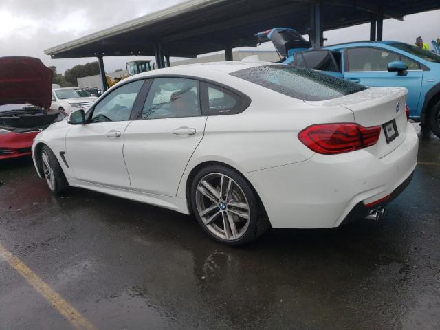 WBA4J1C54KBM17542 - 2019 BMW 430I GRAN COUPE WHITE photo 2