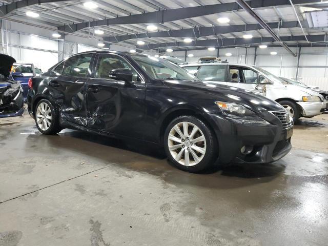 JTHCF1D27E5000583 - 2014 LEXUS IS 250 BLACK photo 4