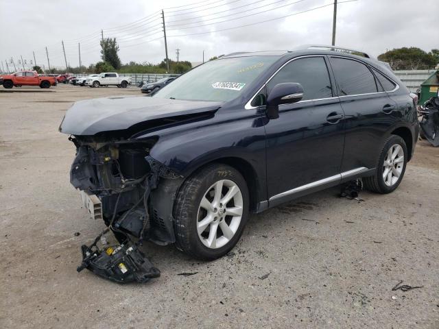 2T2BK1BA6AC055330 - 2010 LEXUS RX 350 BLACK photo 1