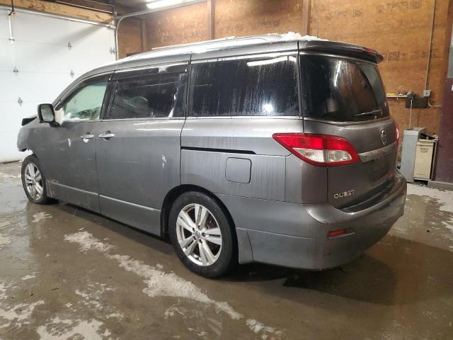 JN8AE2KP7F9129065 - 2015 NISSAN QUEST S CHARCOAL photo 2