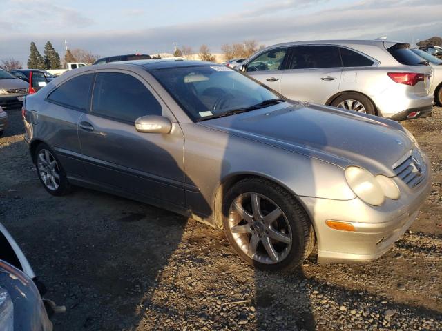 WDBRN40J54A581857 - 2004 MERCEDES-BENZ C 230K SPORT COUPE SILVER photo 4