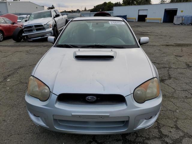 JF1GD29664G523824 - 2004 SUBARU IMPREZA WRX SILVER photo 5