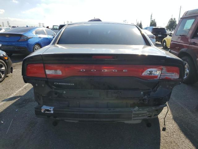 2C3CDXBG0EH215907 - 2014 DODGE CHARGER SE BLACK photo 6