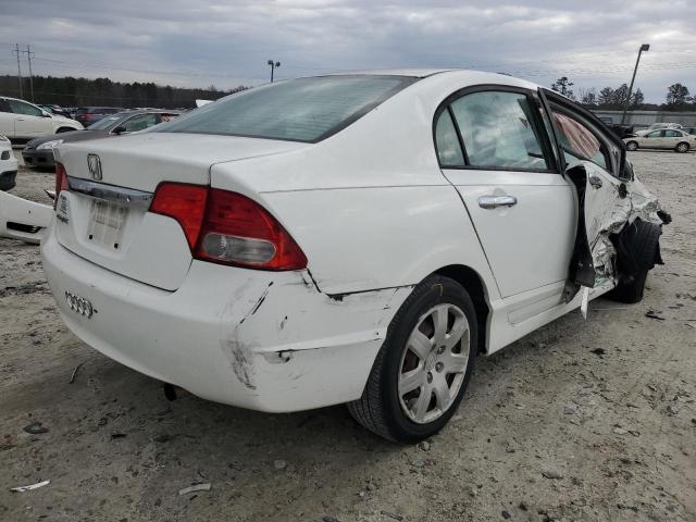 19XFA1F59BE006695 - 2011 HONDA CIVIC LX WHITE photo 3