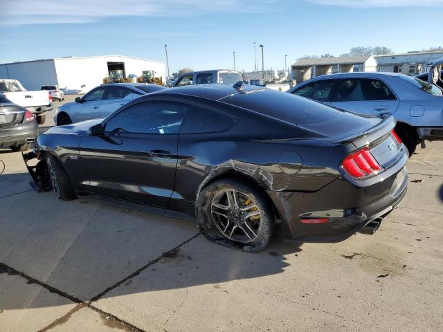 1FA6P8CF2N5136182 - 2022 FORD MUSTANG GT CHARCOAL photo 2