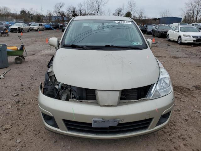 3N1BC11E89L385746 - 2009 NISSAN VERSA S BEIGE photo 5