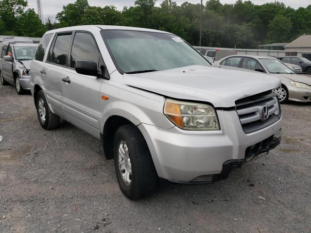 5FNYF28176B049975 - 2006 HONDA PILOT LX SILVER photo 4