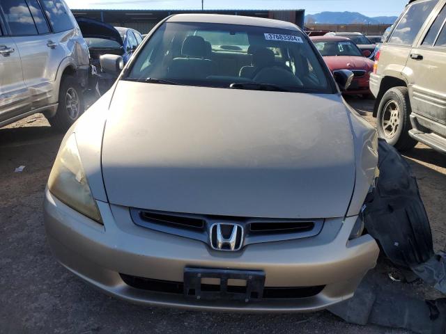 1HGCM56415A161968 - 2005 HONDA ACCORD LX TAN photo 5