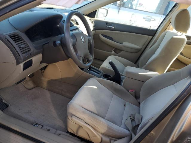 1HGCM56415A161968 - 2005 HONDA ACCORD LX TAN photo 7