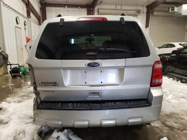 1FMCU0D74CKC77490 - 2012 FORD ESCAPE XLT SILVER photo 6