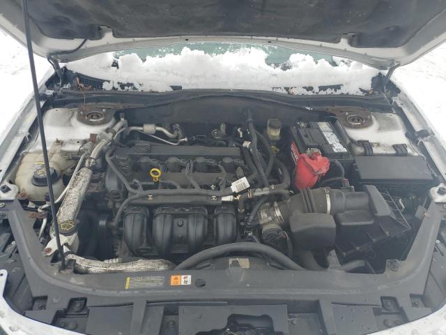 3FAHP0HA2BR172552 - 2011 FORD FUSION SE SILVER photo 11