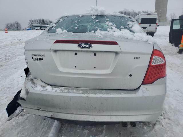 3FAHP0HA2BR172552 - 2011 FORD FUSION SE SILVER photo 6