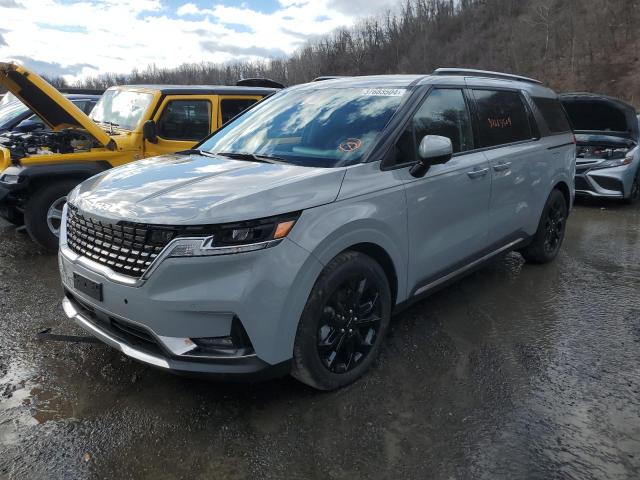 KNDNE5H34P6291287 - 2023 KIA CARNIVAL SX GRAY photo 1