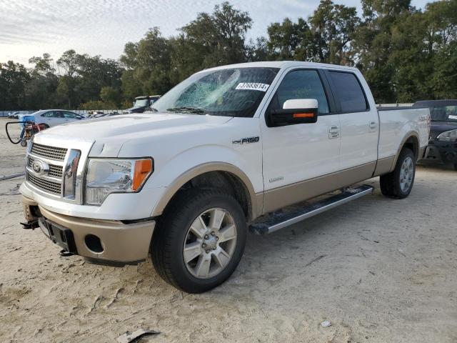 1FTFW1ET8CFC02474 - 2012 FORD F150 SUPERCREW WHITE photo 1