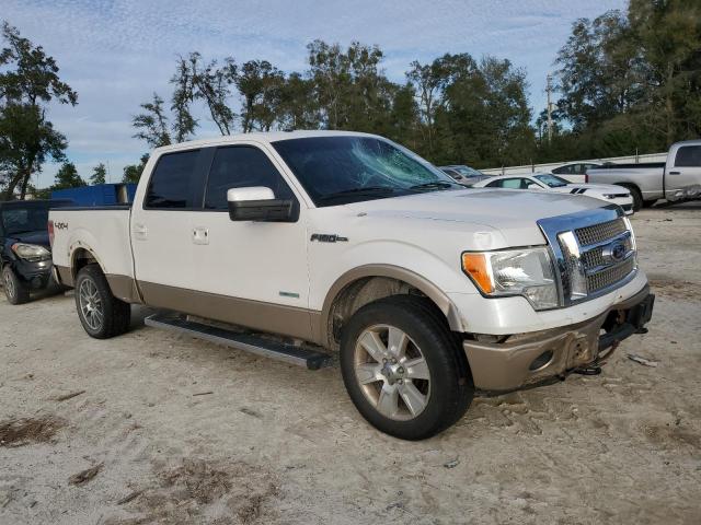 1FTFW1ET8CFC02474 - 2012 FORD F150 SUPERCREW WHITE photo 4