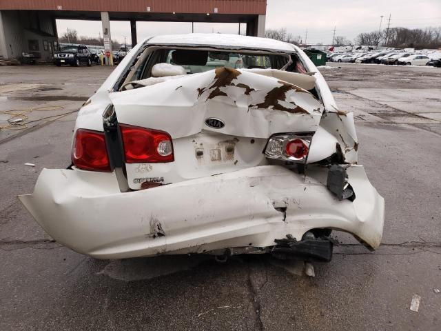 KNAGE123665044848 - 2006 KIA OPTIMA LX WHITE photo 6