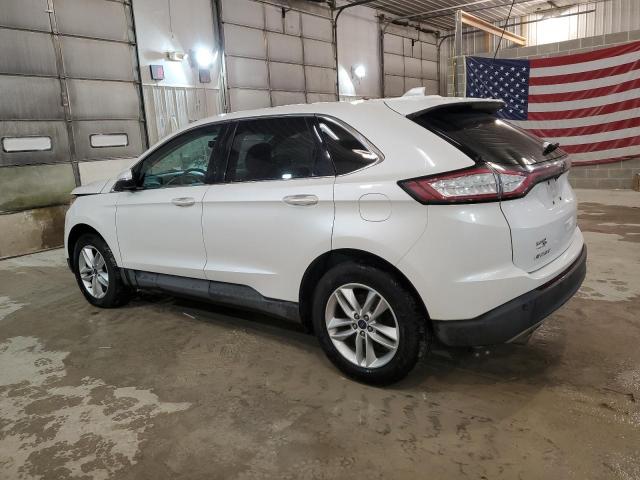 2FMTK3J96FBB12200 - 2015 FORD EDGE SEL WHITE photo 2