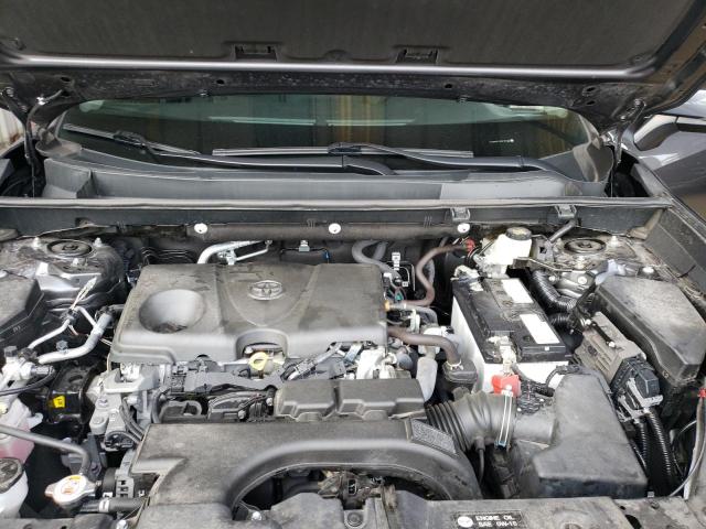 2T3W1RFV2MC165906 - 2021 TOYOTA RAV4 XLE GRAY photo 12