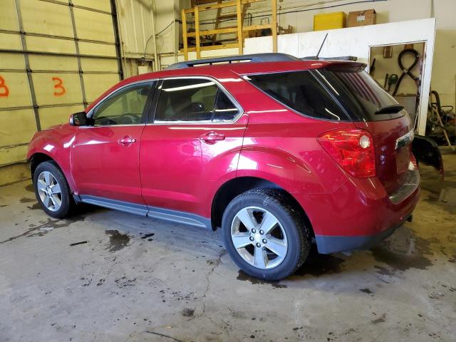 1GNALCEK5FZ135347 - 2015 CHEVROLET EQUINOX LT RED photo 2