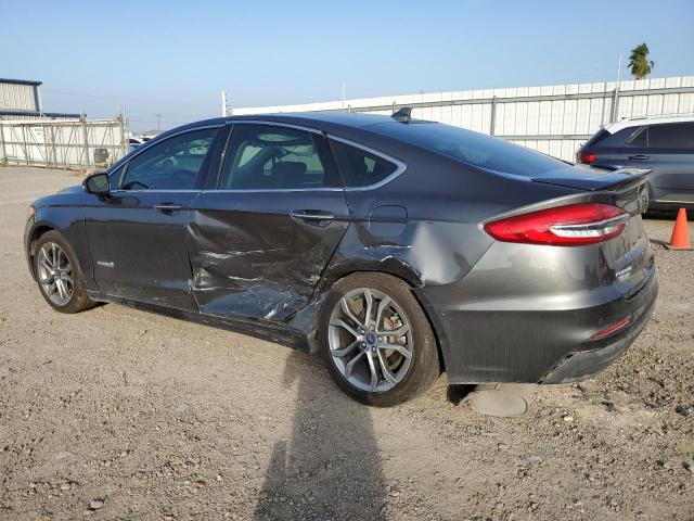 3FA6P0RU3KR103675 - 2019 FORD FUSION TITANIUM BLACK photo 2