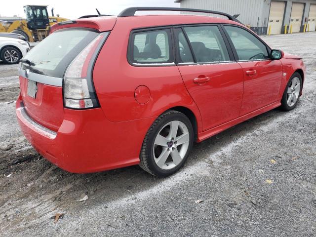 YS3FB56Y081149036 - 2008 SAAB 9-3 2.0T RED photo 3