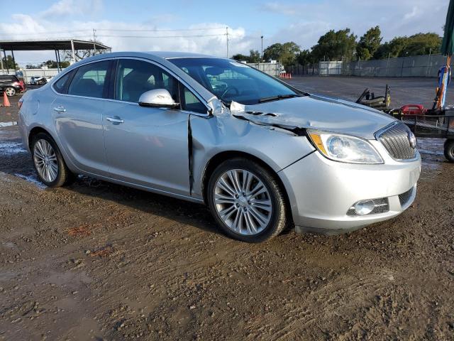 1G4PP5SK0E4193333 - 2014 BUICK VERANO SILVER photo 4