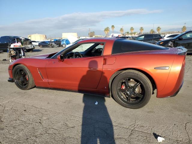 1G1YY25U465112839 - 2006 CHEVROLET CORVETTE ORANGE photo 2