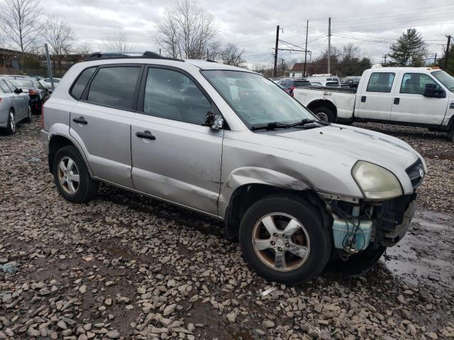 KM8JM12BX5U069948 - 2005 HYUNDAI TUCSON GL SILVER photo 4