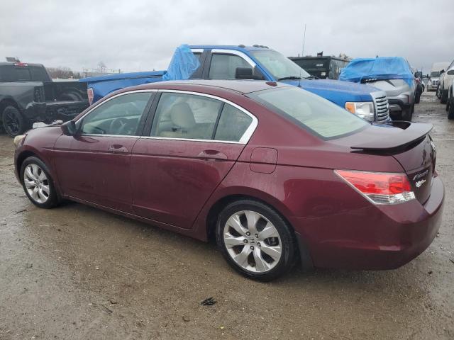 1HGCP2F8XAA174463 - 2010 HONDA ACCORD EXL BURGUNDY photo 2