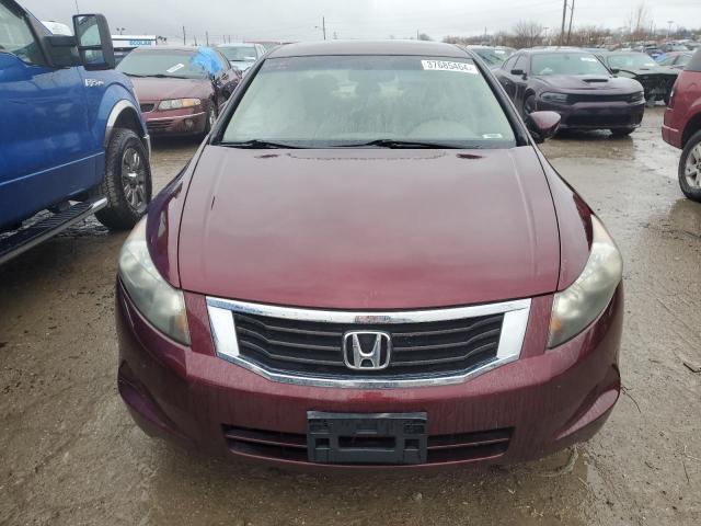 1HGCP2F8XAA174463 - 2010 HONDA ACCORD EXL BURGUNDY photo 5