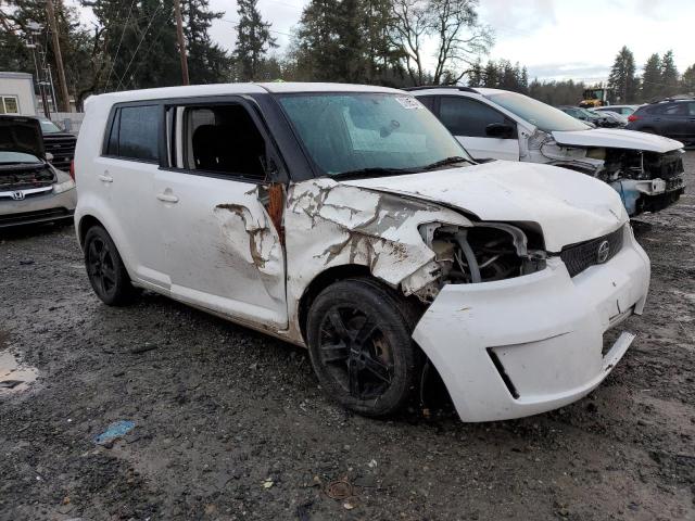 JTLKE50E191085347 - 2009 TOYOTA SCION XB WHITE photo 4